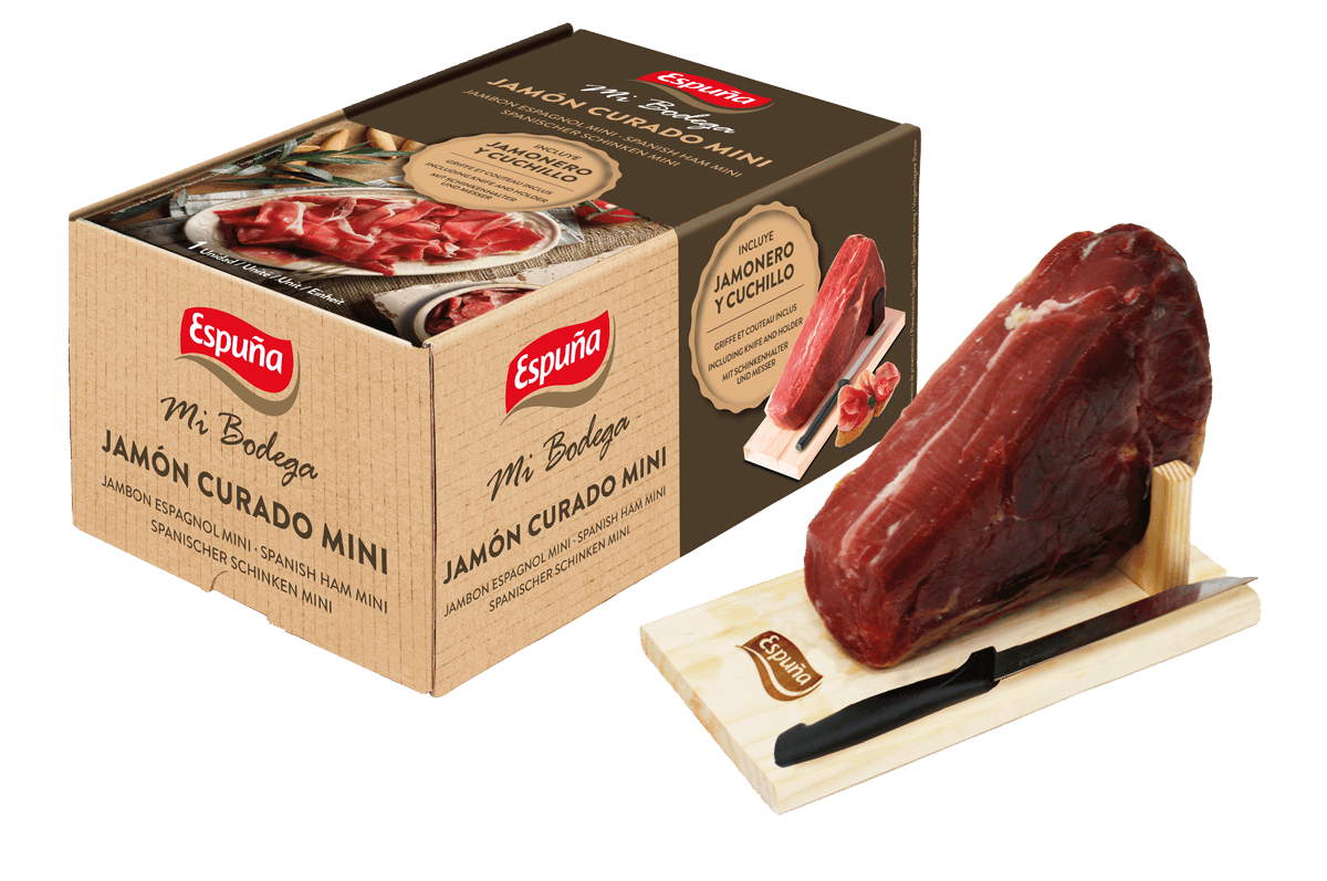 Mini pernil curat 1kg (caixa regal)