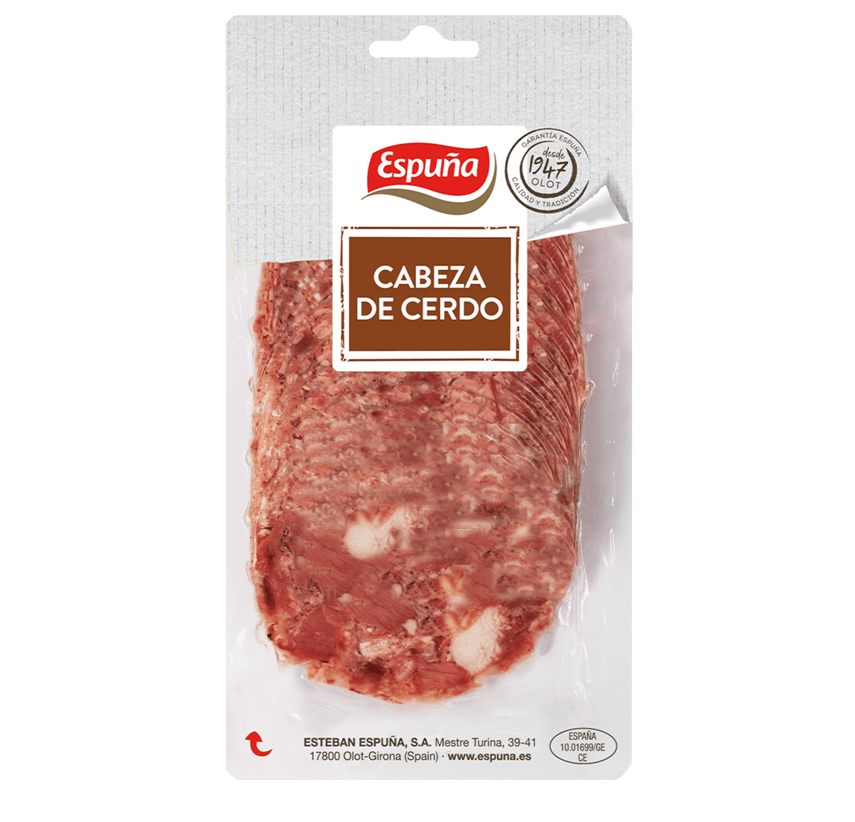 Cap de porc llesques 200g