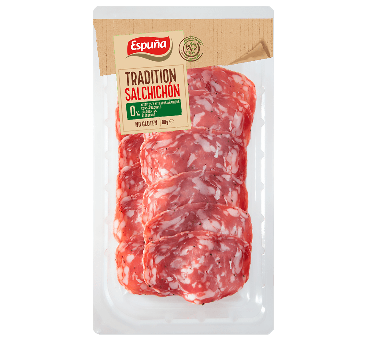 Tradition llonganissa cular llesques 80g