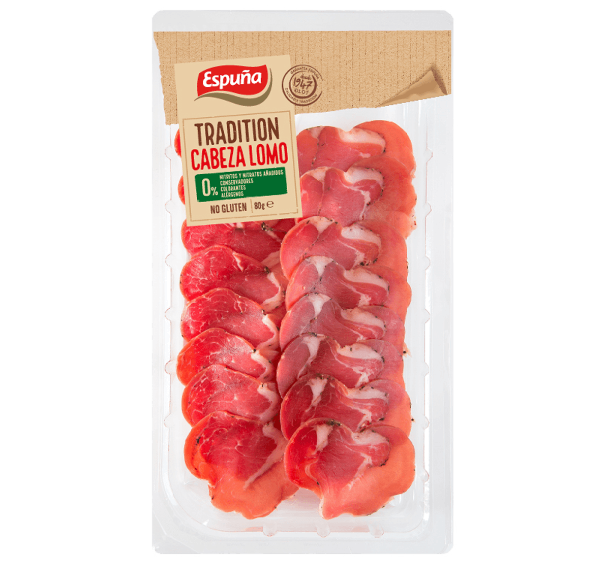 Tradition cap de llom llesques 80g