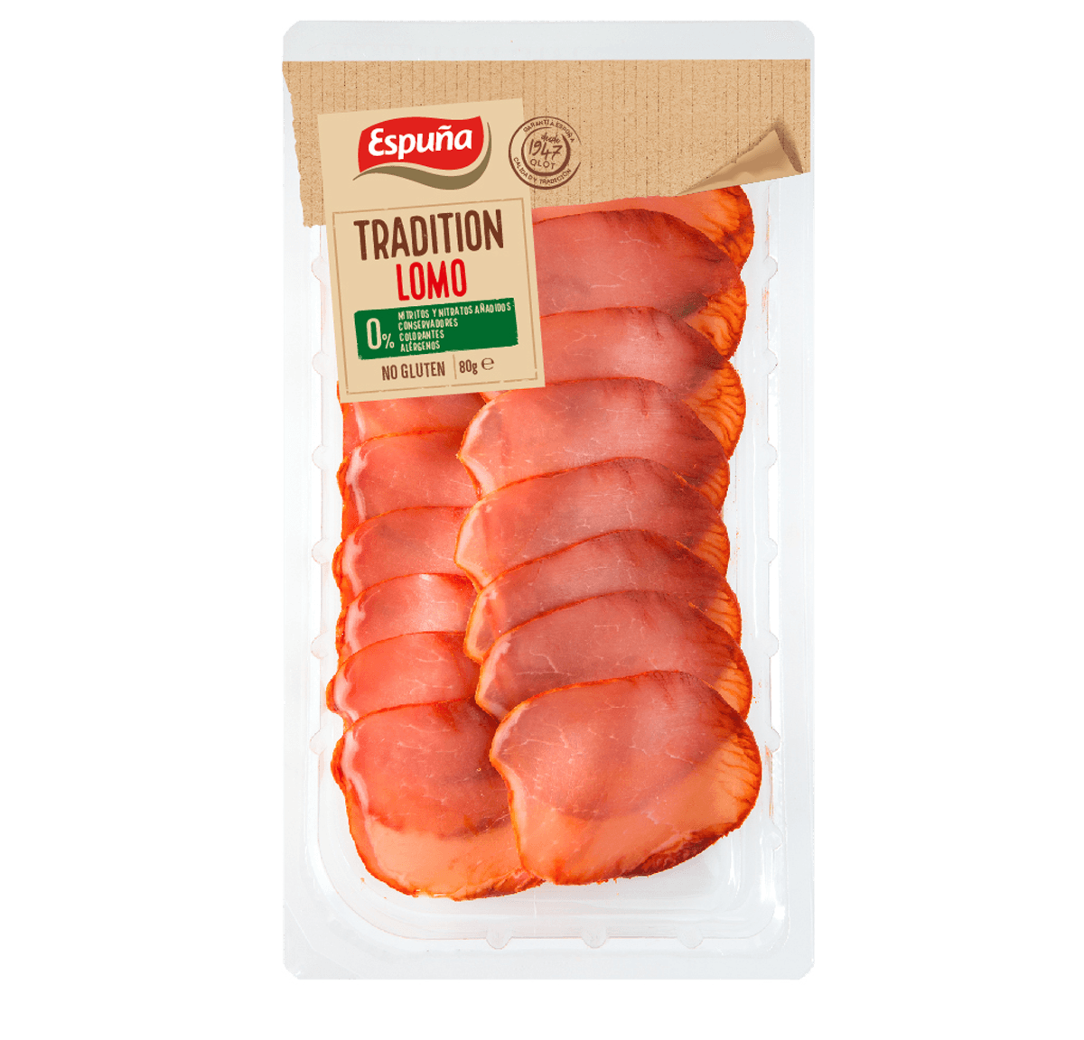 Tradition llom curat llesques 80g