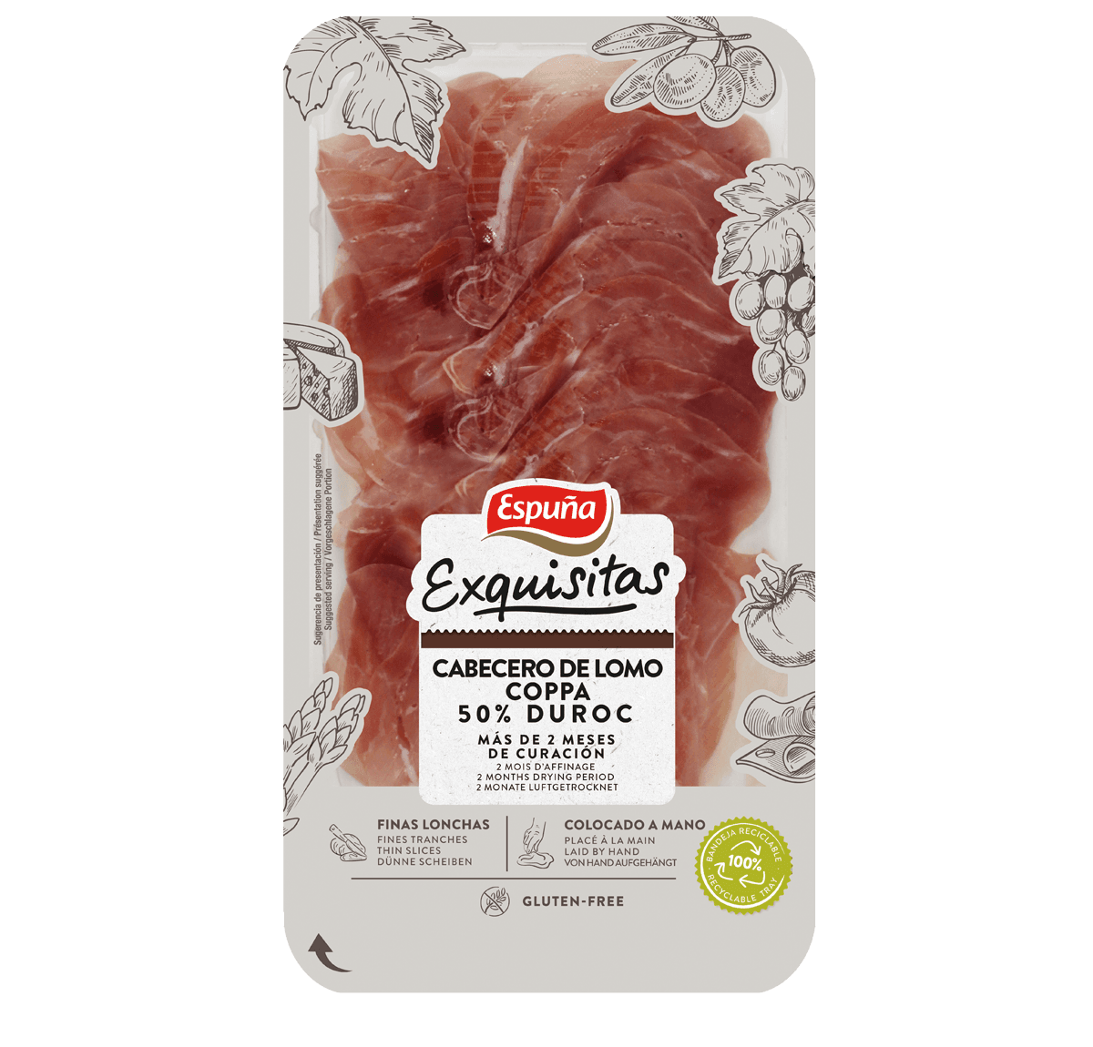 Cap de llom 50% duroc 80g