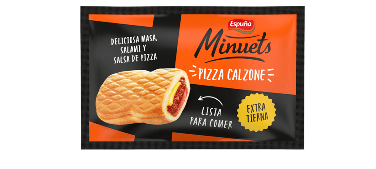 Minuets pizza calzone 75g